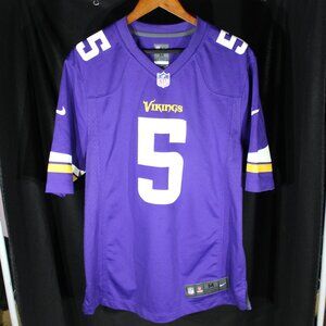 Nike NFL Minnesota Vikings #5 Teddy Bridgewater Football Jersey - Size M